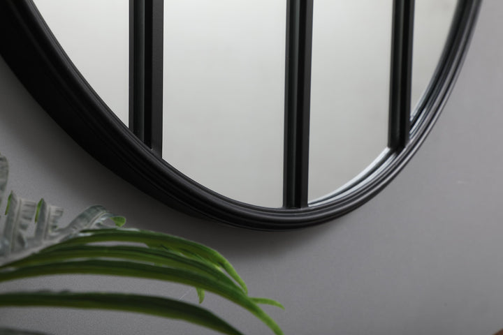 Metal Windowpane Mirror by Elegant - view 19