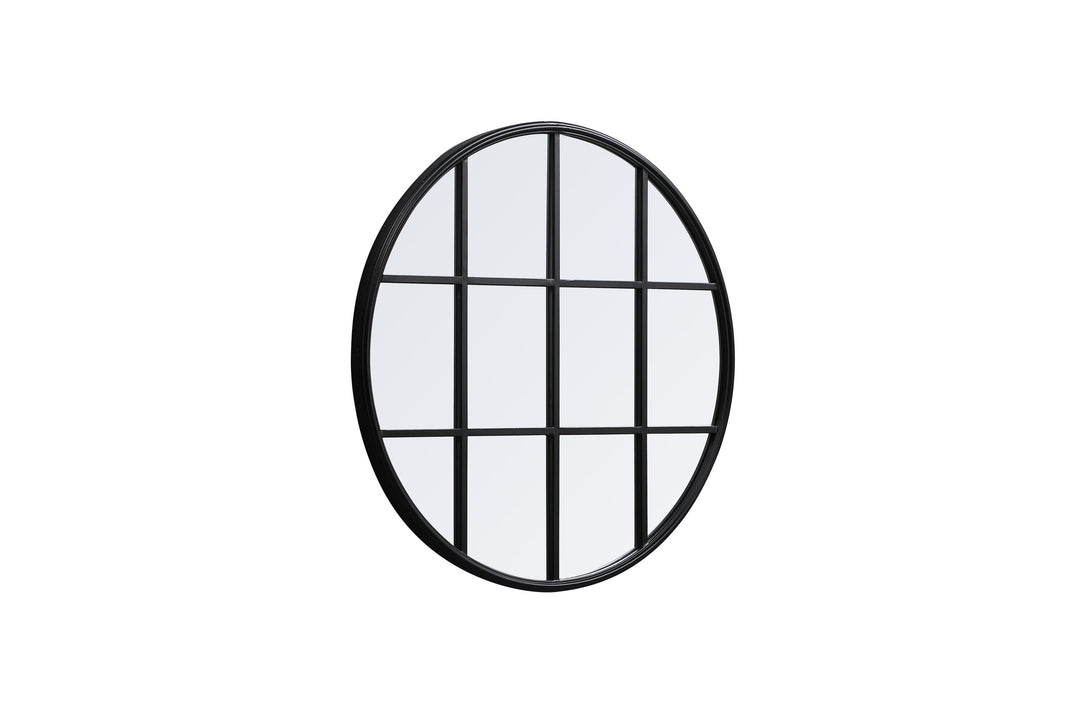 Metal Windowpane Mirror by Elegant - view 20