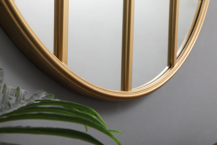 Metal Windowpane Mirror by Elegant - view 26