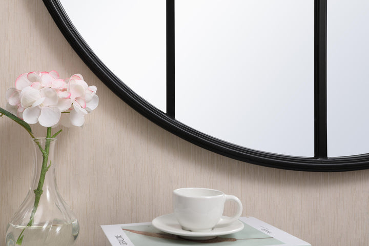 Metal Windowpane Mirror by Elegant - view 32