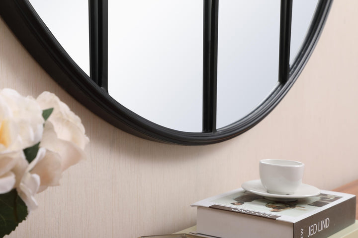 Metal Windowpane Mirror by Elegant - view 47