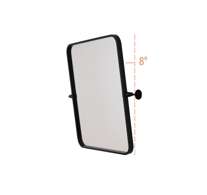 Soft Corner Pivot Mirror by Elegant - view 8