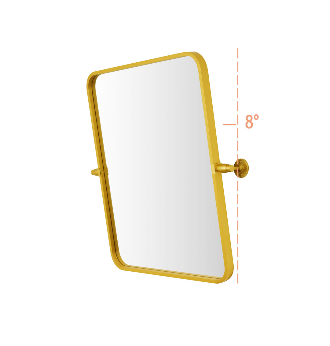 Soft Corner Pivot Mirror by Elegant - view 17