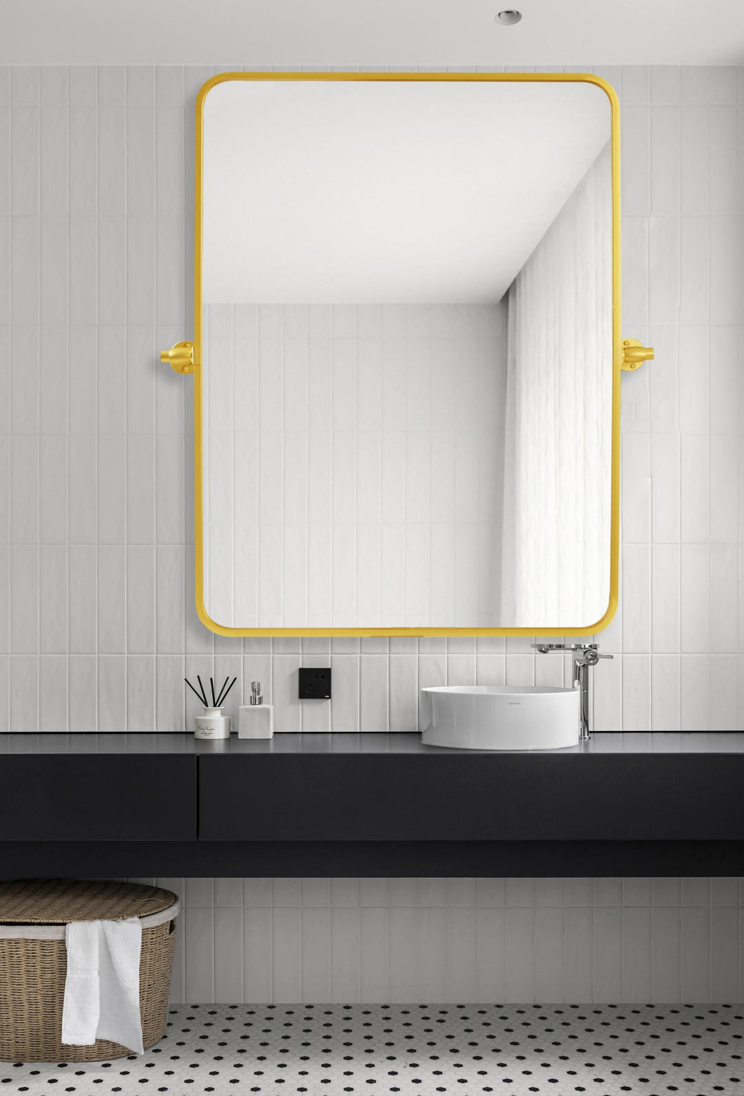 Soft Corner Pivot Mirror by Elegant - view 29