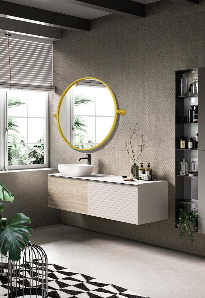 Round Pivot Mirror by Elegant - view 11