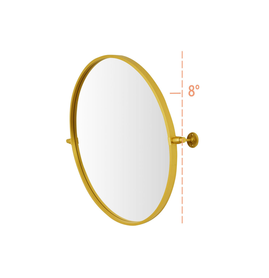 Round Pivot Mirror by Elegant - view 15