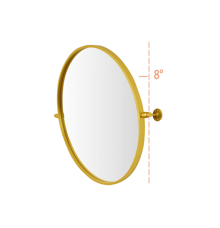 Round Pivot Mirror by Elegant - view 15