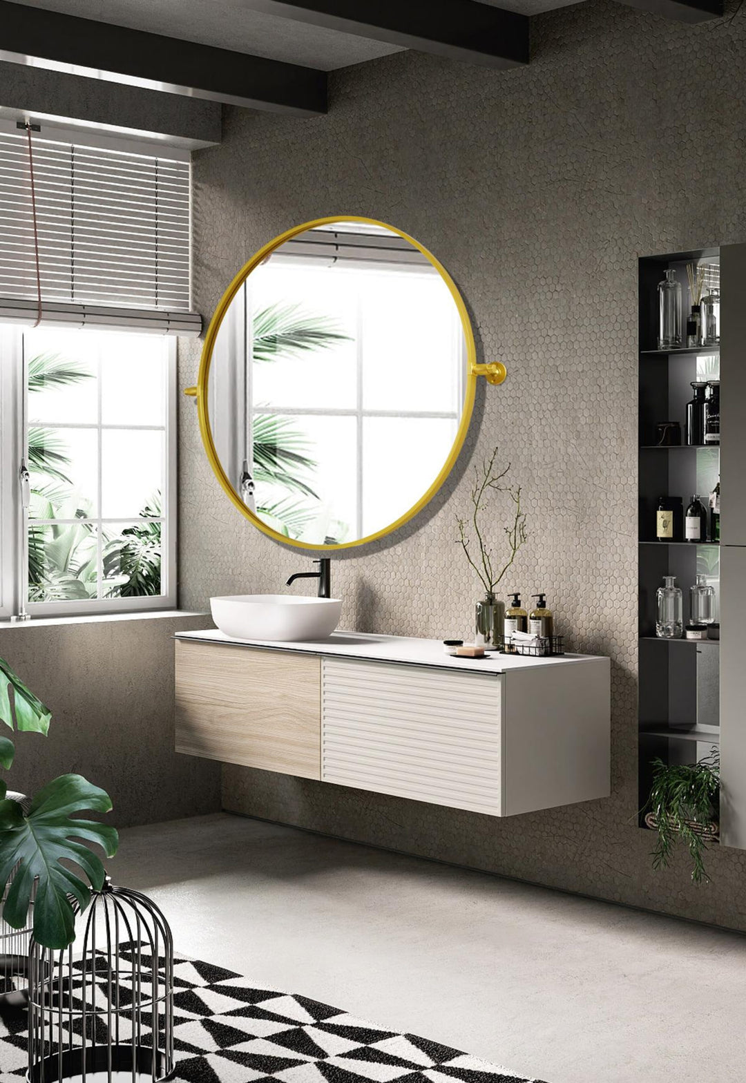 Round Pivot Mirror by Elegant - view 27