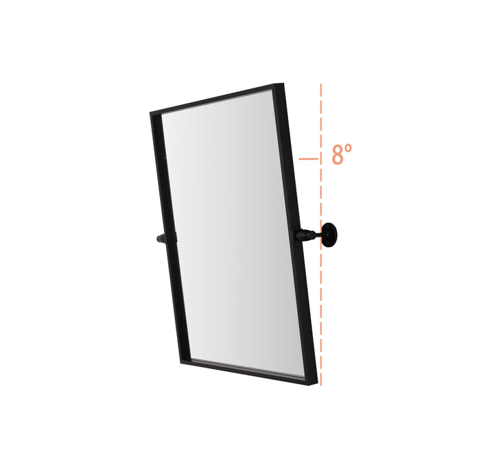 Rectangle Pivot Mirror by Elegant - view 7