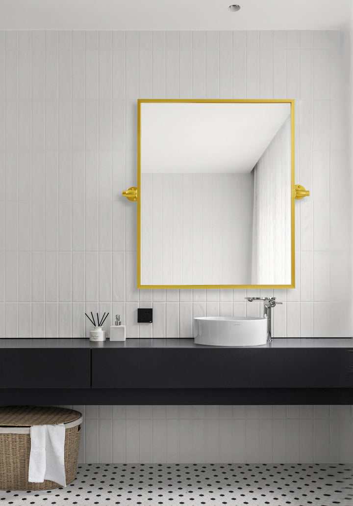 Rectangle Pivot Mirror by Elegant - view 12