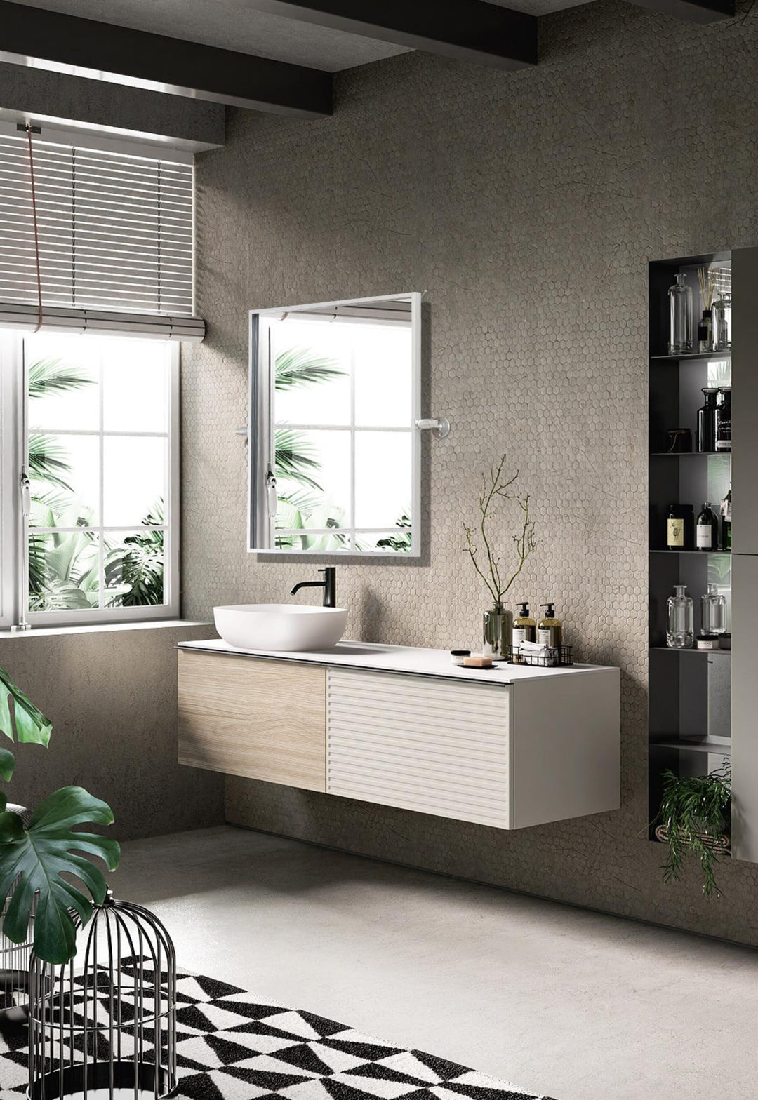 Rectangle Pivot Mirror by Elegant - view 21