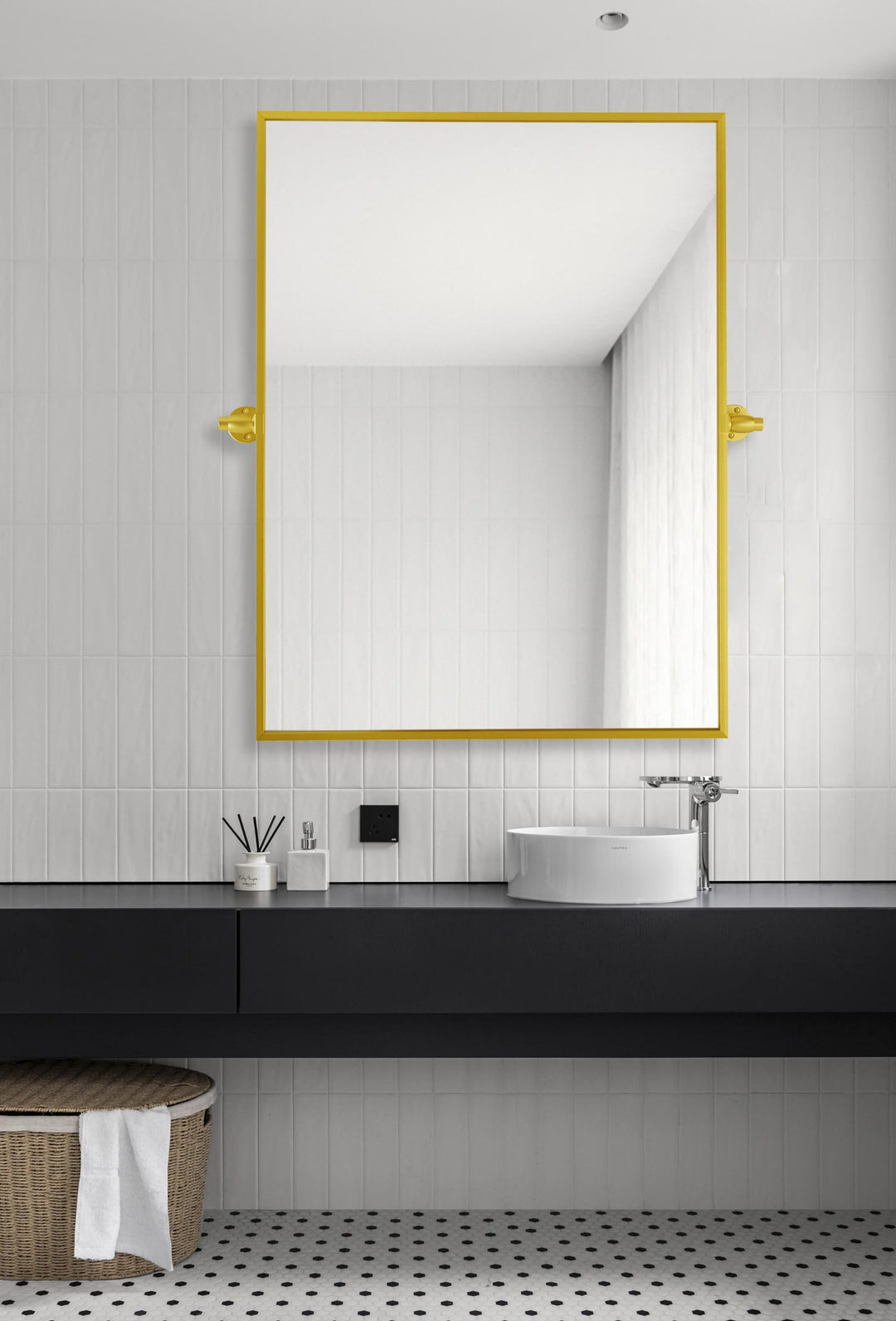 Rectangle Pivot Mirror by Elegant - view 28