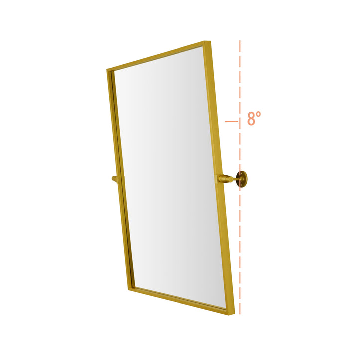 Rectangle Pivot Mirror by Elegant - view 33