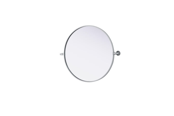 Metal Frame Round Mirror by Elegant - view 22
