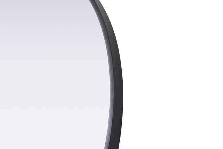 Metal Frame Round Mirror by Elegant - view 34
