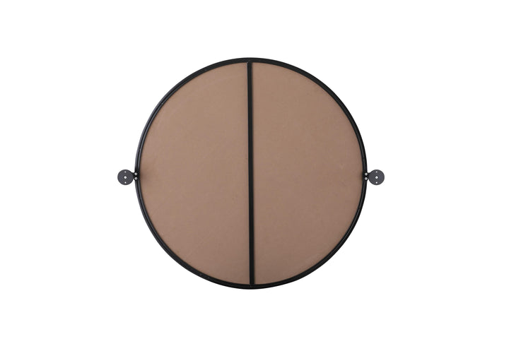Metal Frame Round Mirror by Elegant - view 36