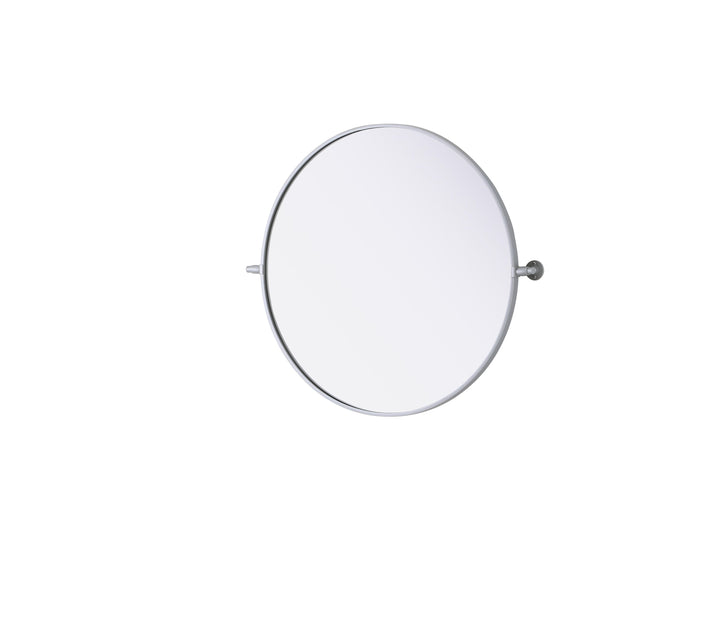 Metal Frame Round Mirror by Elegant - view 49