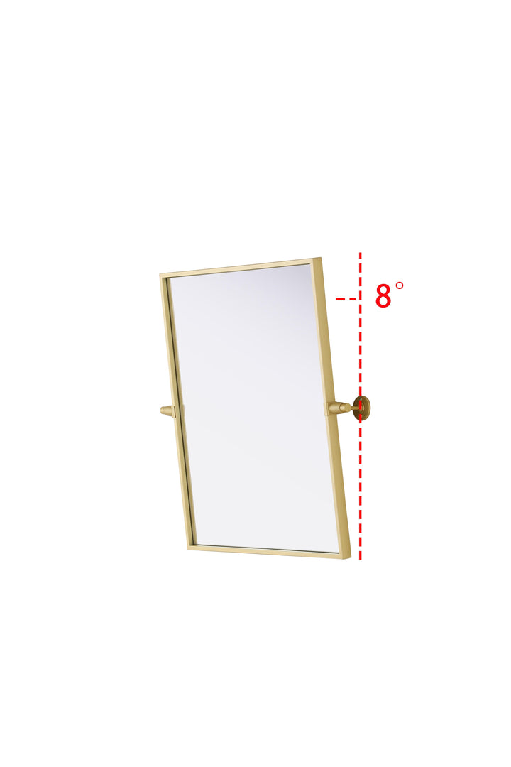 Metal Frame Mirror III by Elegant - view 11