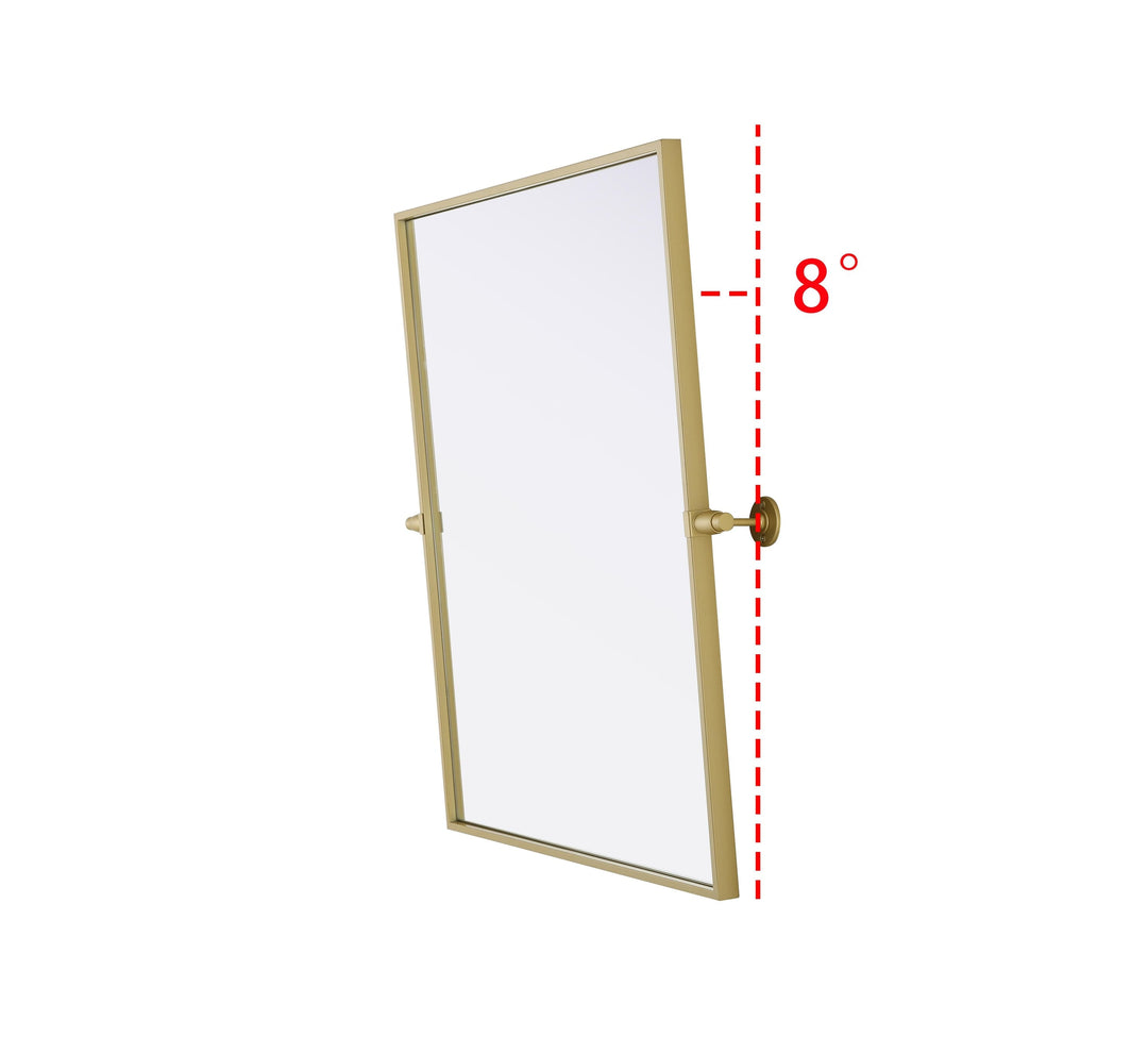 Metal Frame Mirror III by Elegant - view 29