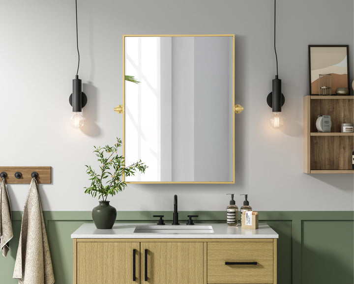 Metal Frame Mirror III by Elegant - view 44