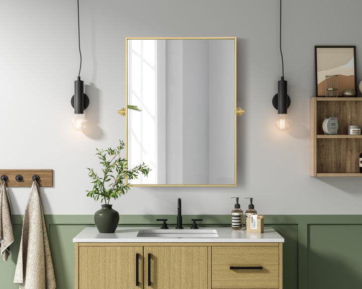 Metal Frame Mirror III by Elegant - view 98