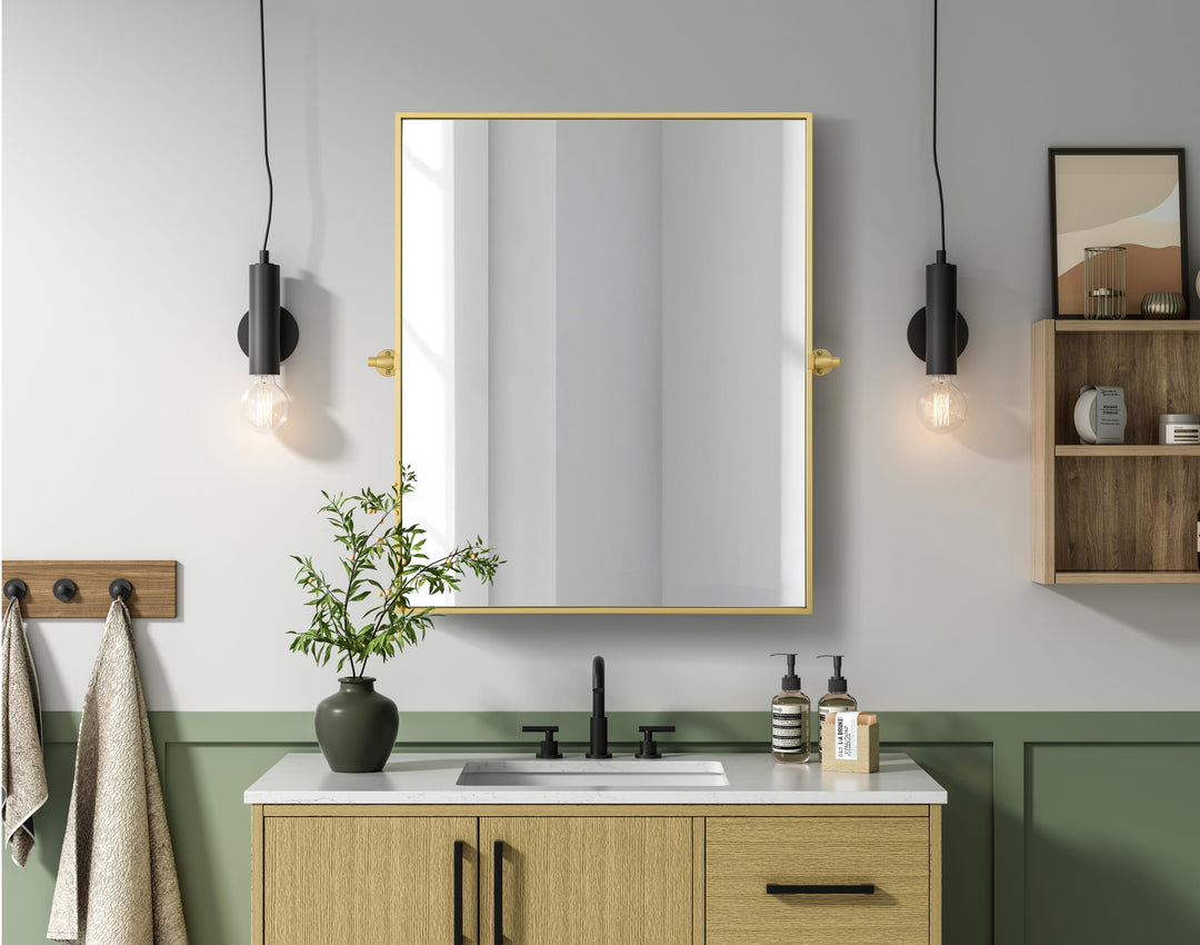 Metal Frame Mirror III by Elegant - view 116