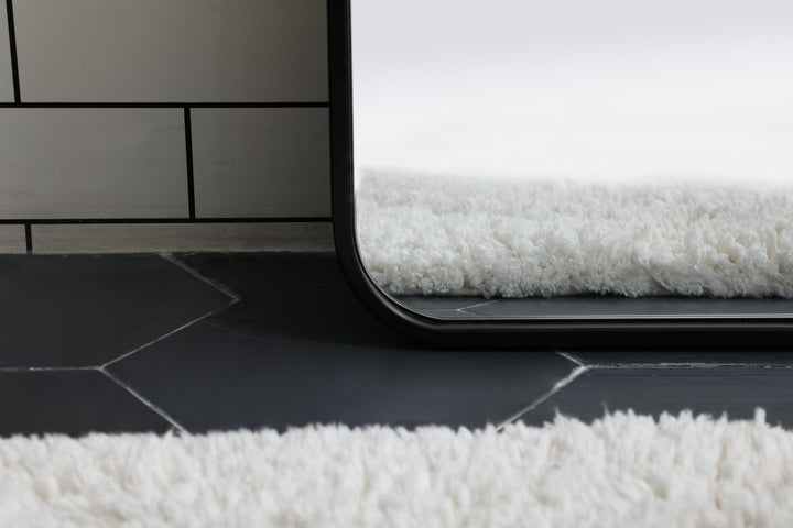 Soft Corner Metal Rectangular Mirror by Elegant - view 40