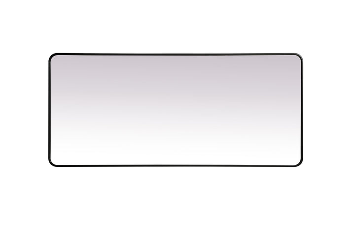 Soft Corner Metal Rectangle Mirror by Elegant - view 9