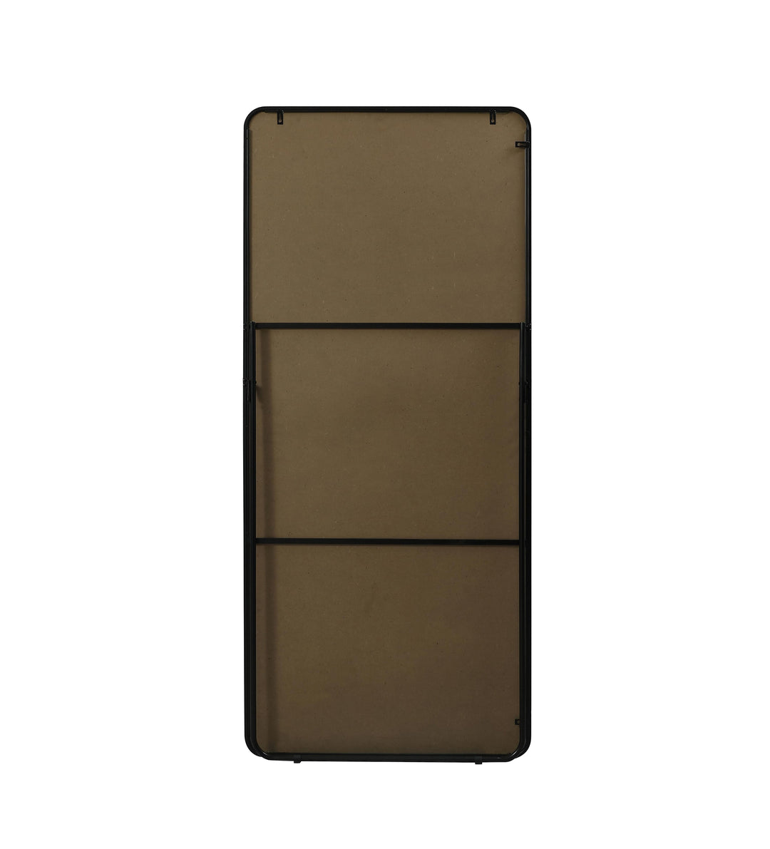 Soft Corner Metal Rectangle Full Length Mirror by Elegant - view 11