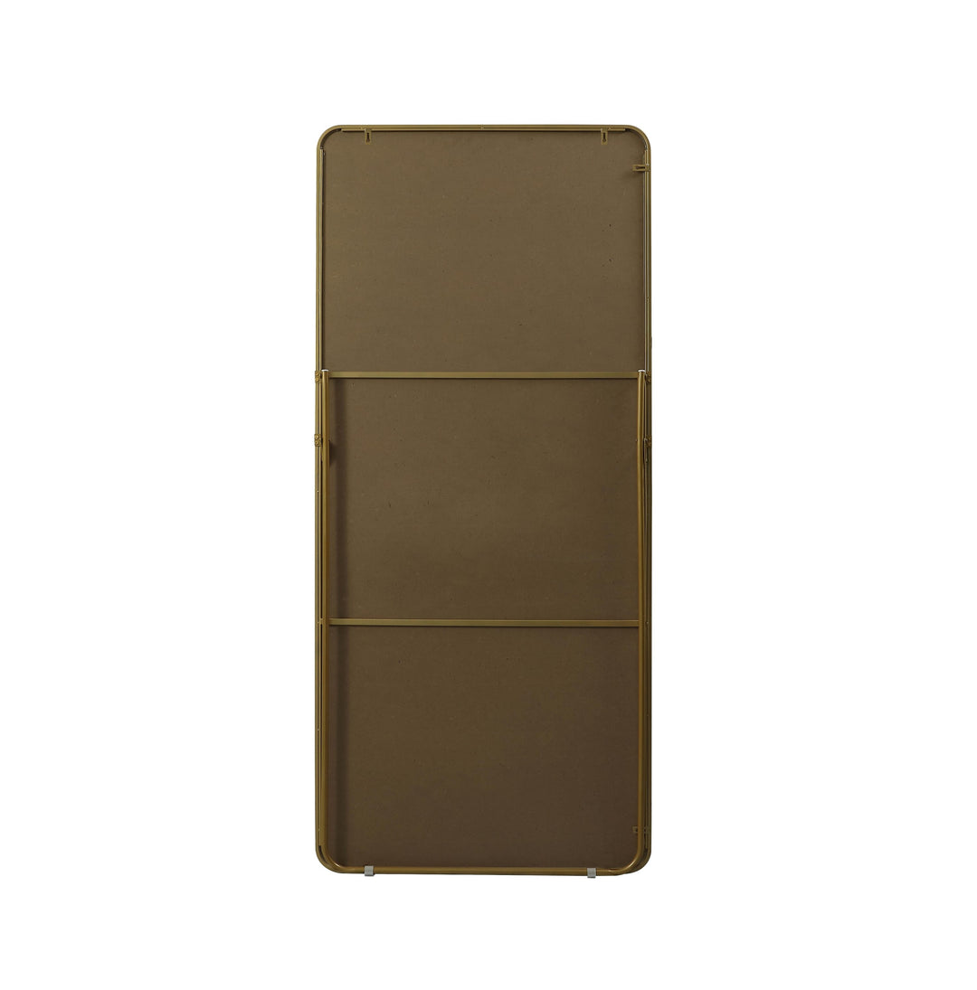 Soft Corner Metal Rectangle Full Length Mirror by Elegant - view 22