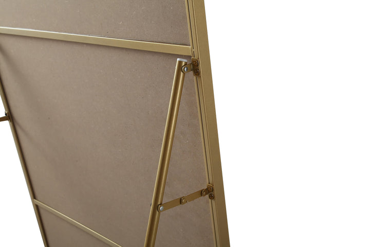 Soft Corner Metal Rectangle Full Length Mirror by Elegant - view 19