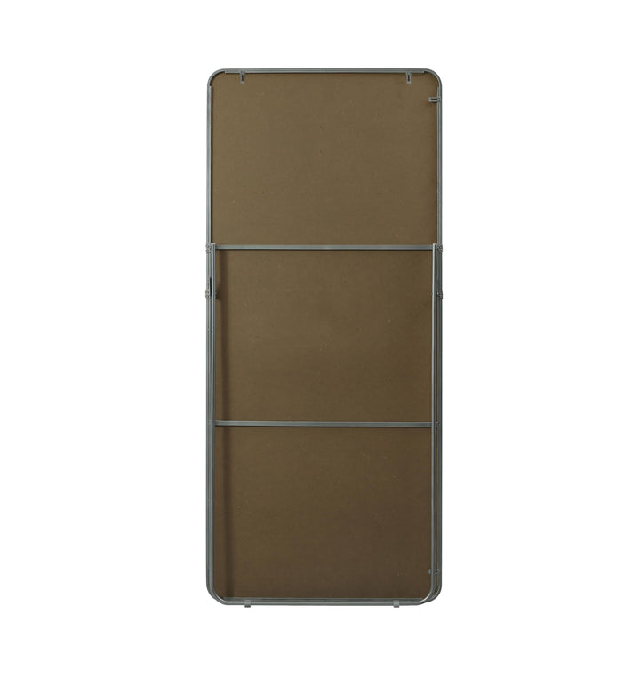 Soft Corner Metal Rectangle Full Length Mirror by Elegant - view 33
