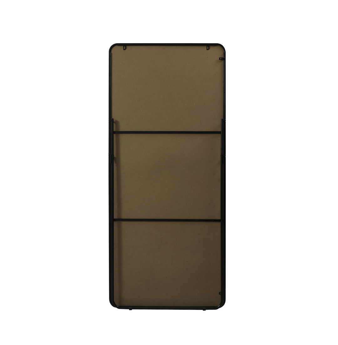 Soft Corner Metal Rectangle Full Length Mirror by Elegant - view 44