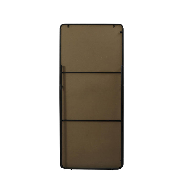 Soft Corner Metal Rectangle Full Length Mirror by Elegant - view 44