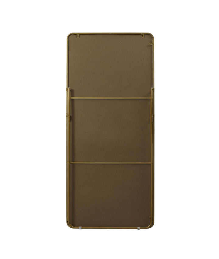 Soft Corner Metal Rectangle Full Length Mirror by Elegant - view 55