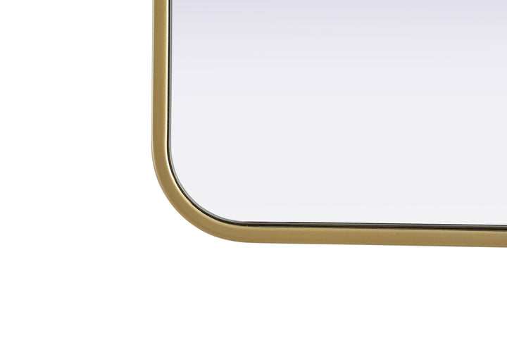 Corner Square Mirror