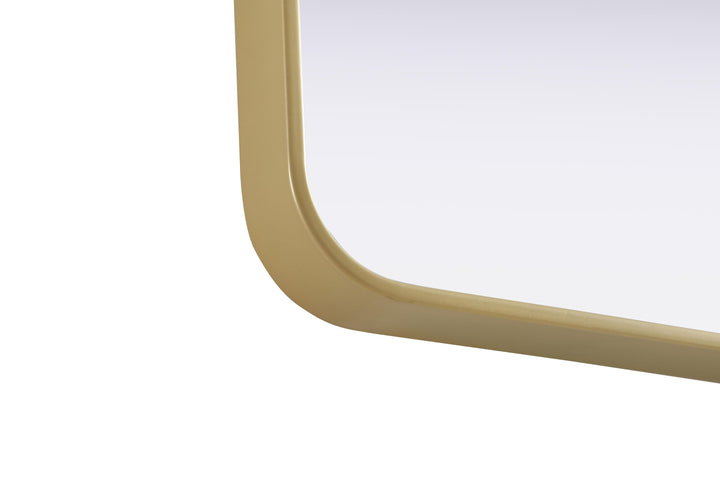 Corner Square Mirror