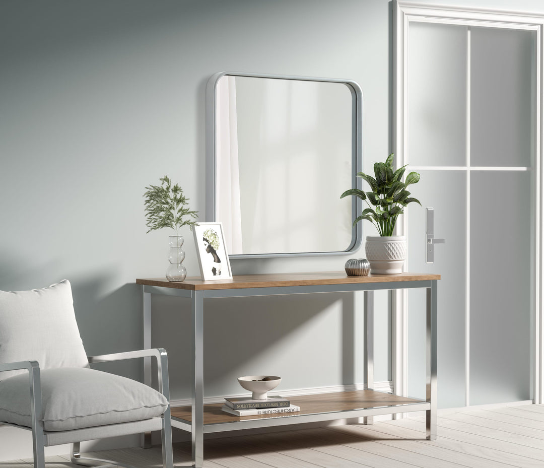 Corner Square Mirror