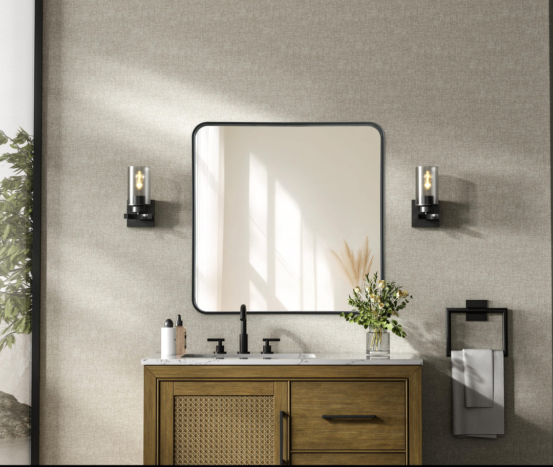 Corner Square Mirror