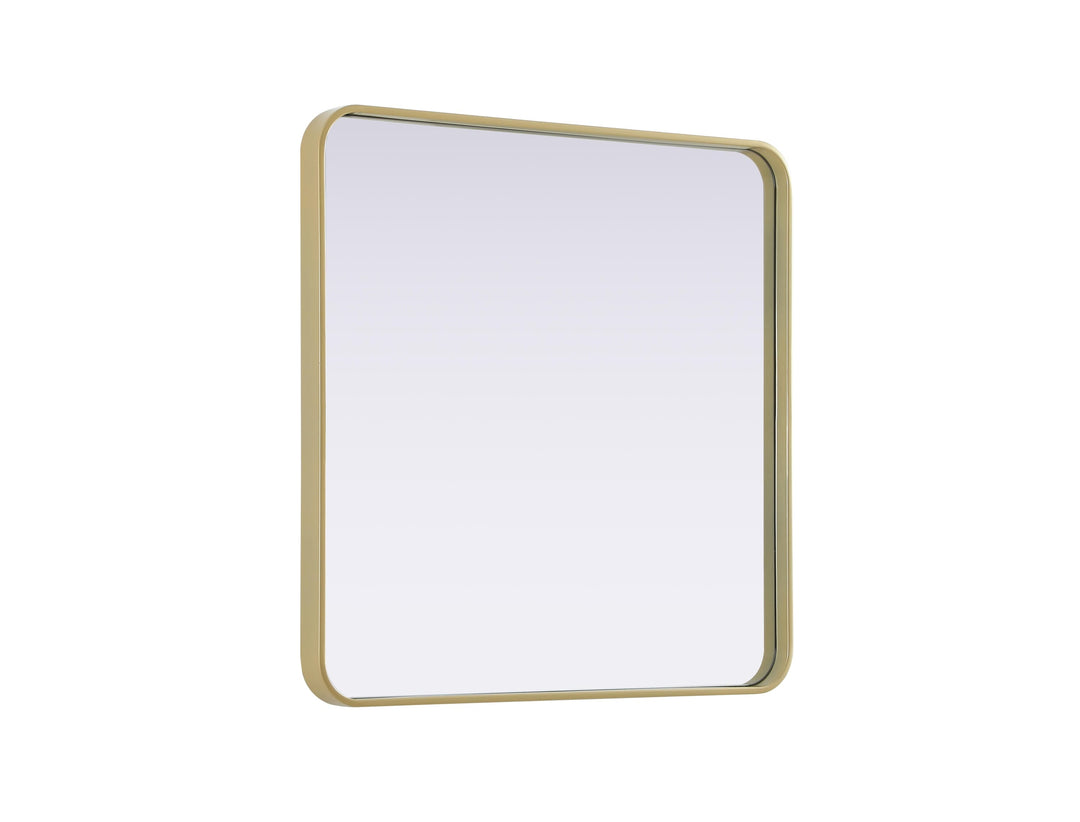 Corner Square Mirror
