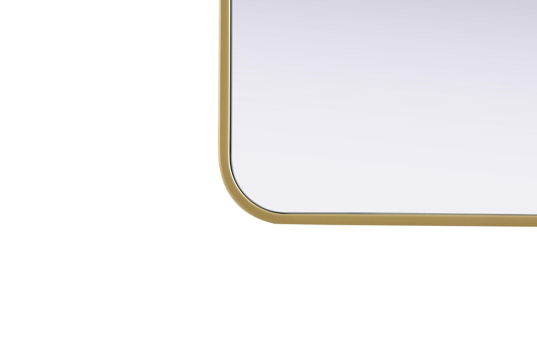 Corner Square Mirror