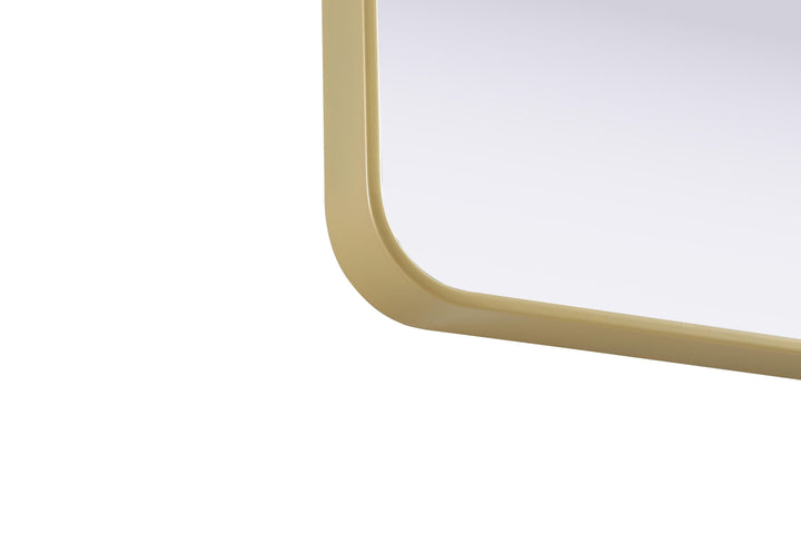 Corner Square Mirror