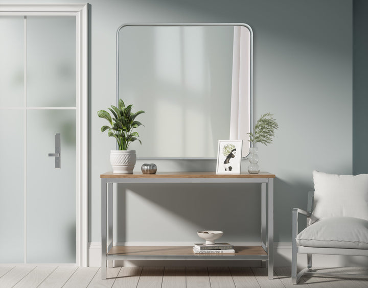 Corner Square Mirror