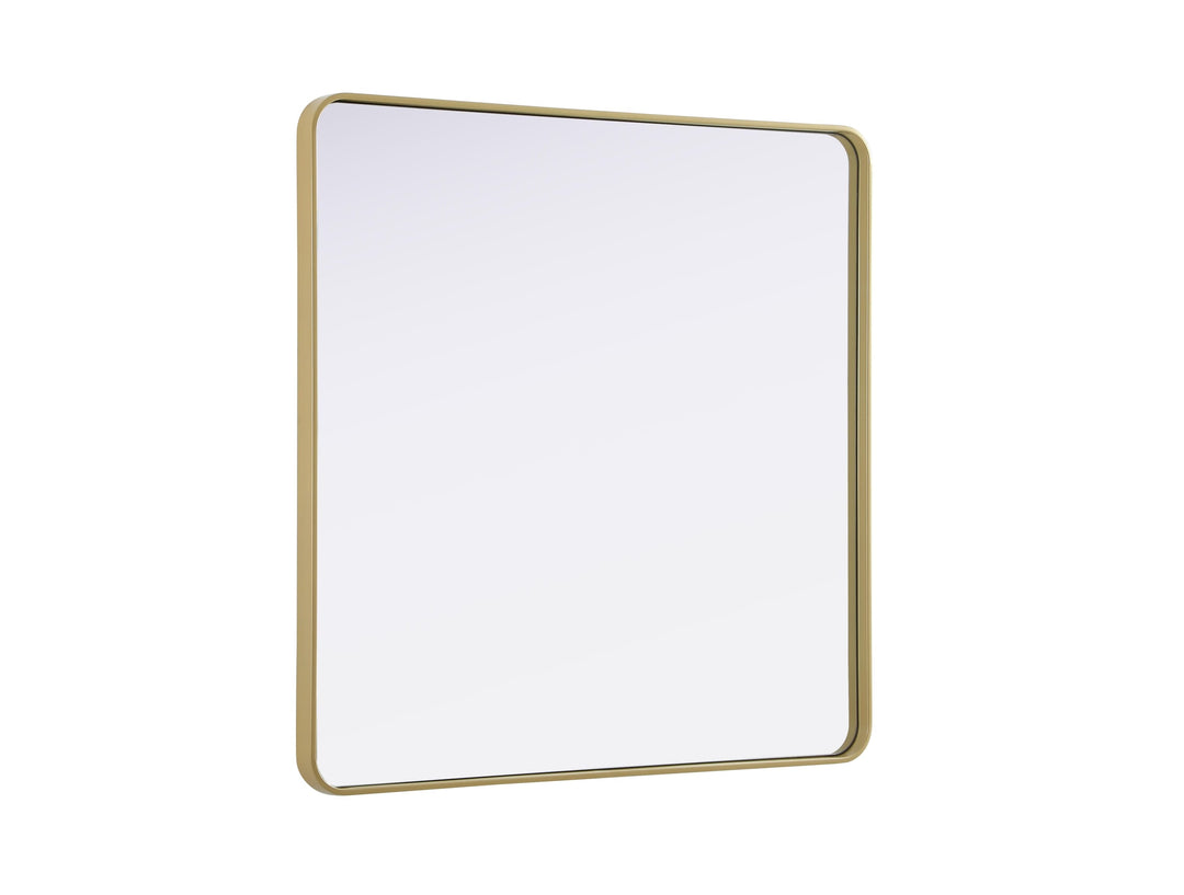 Corner Square Mirror