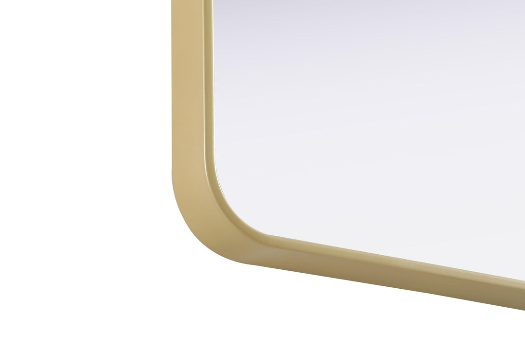 Corner Square Mirror