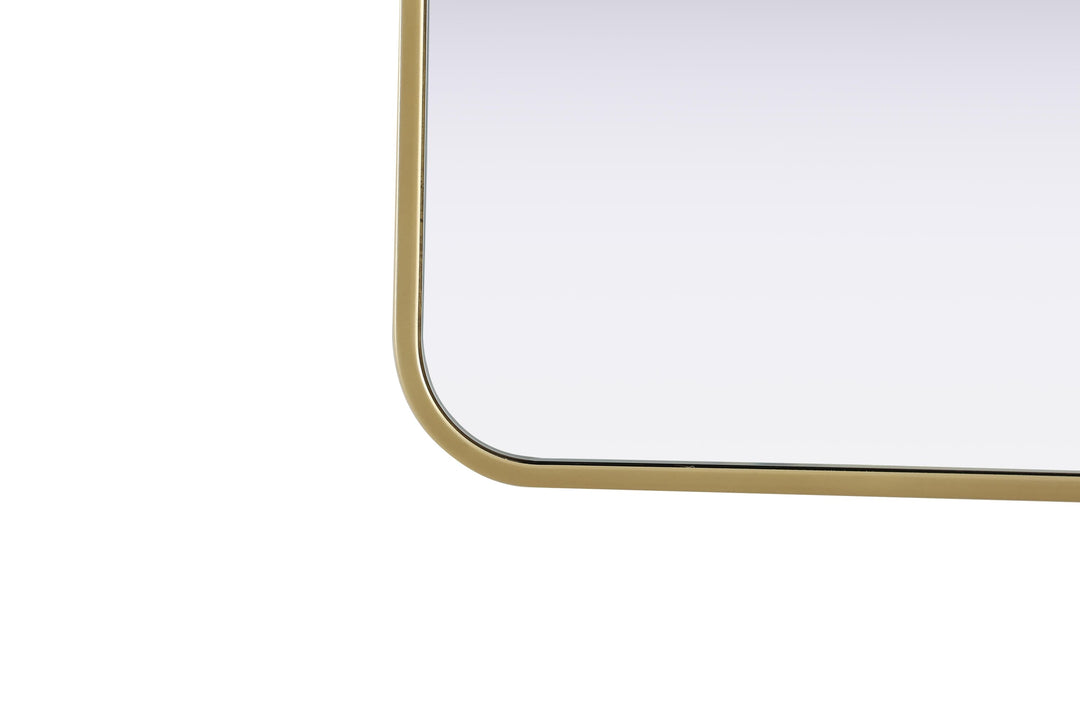 Corner Square Mirror