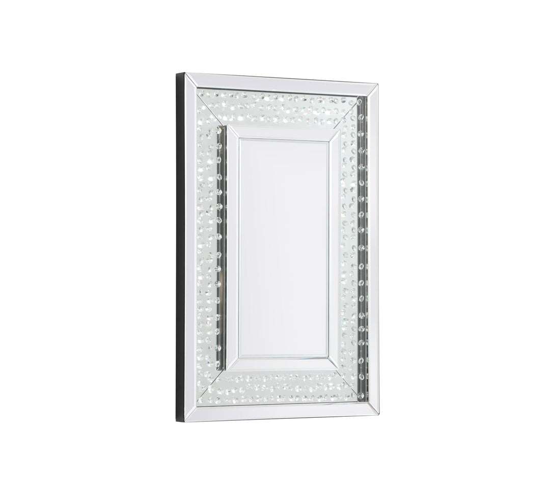 Sparkle Rectangle Mirror by Elegant - view 6