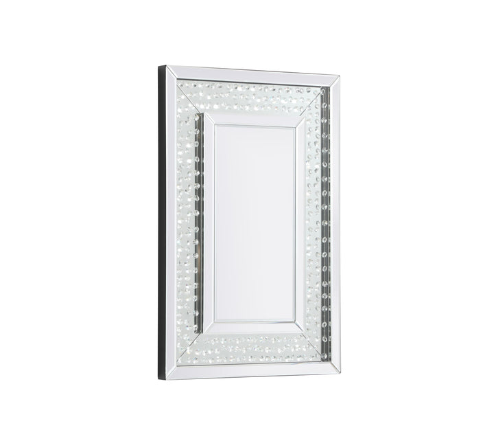 Sparkle Rectangle Mirror by Elegant - view 6