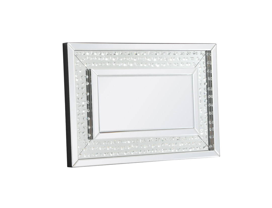 Sparkle Rectangle Mirror by Elegant - view 8