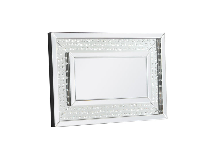 Sparkle Rectangle Mirror by Elegant - view 8